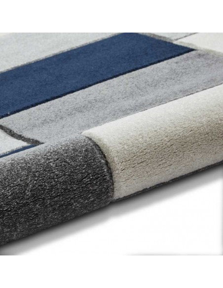 tappeto moderno Matrix MT61 Grey/Navy