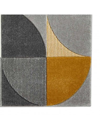 tappeto moderno Matrix MT63 Grey/Yellow