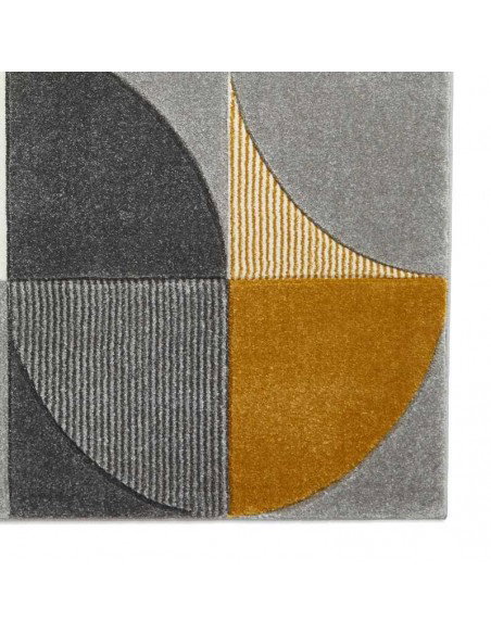 tappeto moderno Matrix MT63 Grey/Yellow