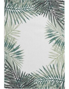 tappeto moderno Miami 19435 Light Beige/Green