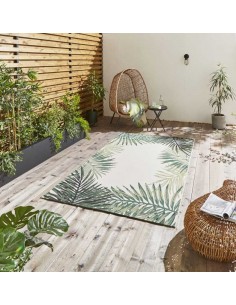 tappeto moderno Miami 19435 Light Beige/Green 2