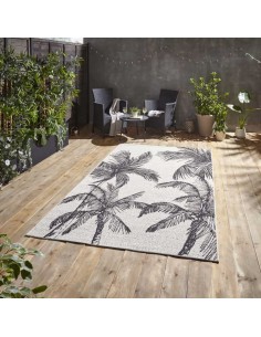 tappeto moderno Miami A444 Cream/Black 2