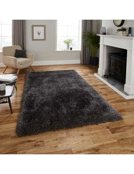 tappeto moderno Montana Dark Grey