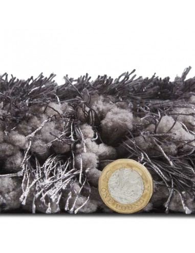 tappeto moderno Montana Dark Grey