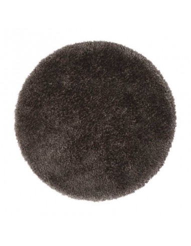 tappeto moderno Montana Dark Grey rotondo