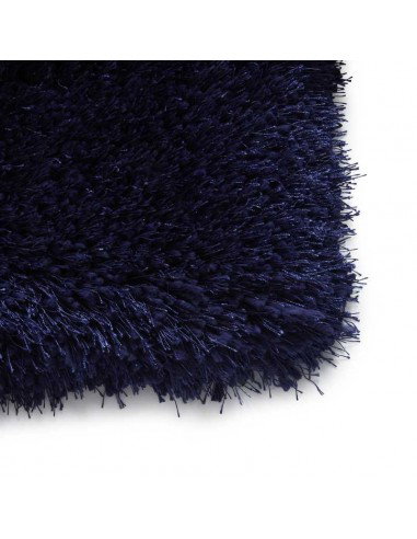 tappeto moderno Montana Dark Navy rotondo