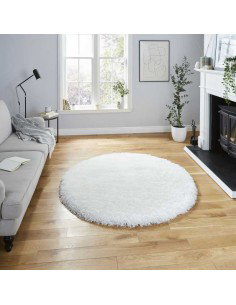 tappeto moderno Montana Ivory rotondo 2