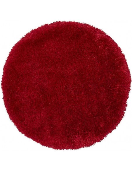 tappeto moderno Montana Red rotondo