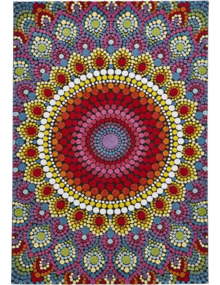 tappeto moderno Mosaic 22841 Multi