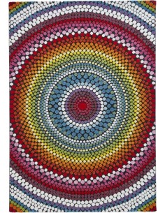 tappeto moderno Mosaic 22844 Multi