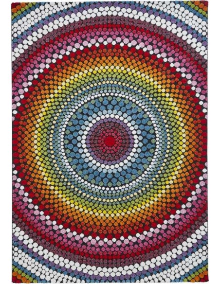 tappeto moderno Mosaic 22844 Multi