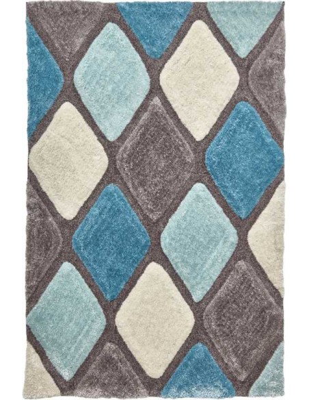 tappeto moderno Noble House 9247 Grey/Blue