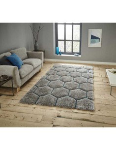 tappeto moderno Noble House NH30782 Grey/Blue 2