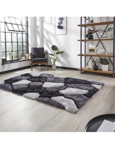 tappeto moderno Noble House NH5858 Black/Grey
