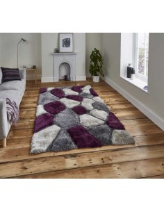 tappeto moderno Noble House NH5858 Grey/Purple 2