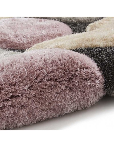 tappeto moderno Noble House NH5858 Grey/Rose
