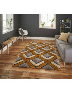 tappeto moderno Noble House NH8199 Grey/Yellow 2