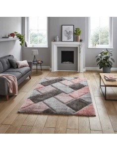 tappeto moderno Olympia 2239 Grey/Pink 2