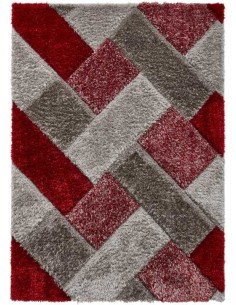 tappeto moderno Olympia 2239 Grey/Red