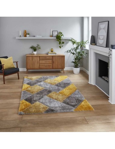 tappeto moderno Olympia 2239 Grey/Yellow