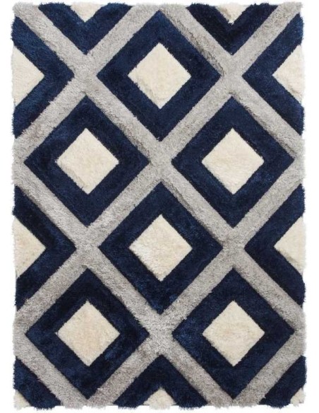 tappeto moderno Olympia GR224 Grey/Navy