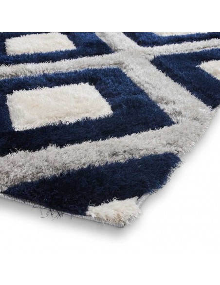 tappeto moderno Olympia GR224 Grey/Navy