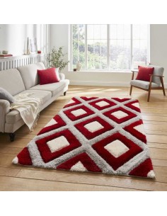 tappeto moderno Olympia GR224 Grey/Red 2