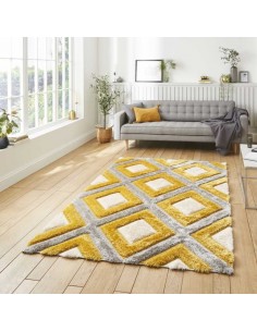 tappeto moderno Olympia GR224 Grey/Yellow 2