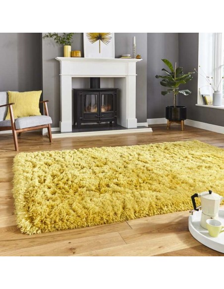 tappeto moderno Polar PL 95 Yellow