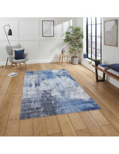 tappeto moderno Rio G5536 Grey/Blue