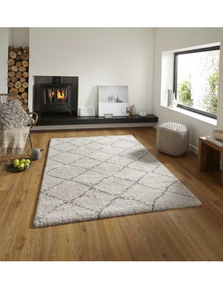 tappeto moderno Royal Nomadic 5413 Cream/Grey