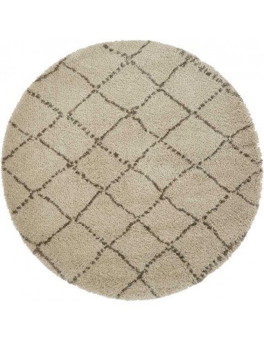 tappeto moderno Royal Nomadic 5413 Cream/Grey rotondo
