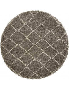 tappeto moderno Royal Nomadic 5413 Grey/Cream rotondo