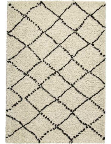 tappeto moderno Royal Nomadic 5413 Ivory/Black