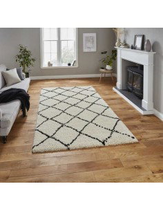 tappeto moderno Royal Nomadic 5413 Ivory/Black 2