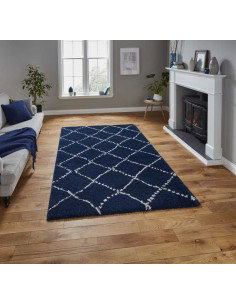 tappeto moderno Royal Nomadic 5413 Navy 2