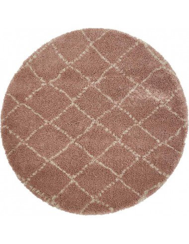 tappeto moderno Royal Nomadic 5413 Rose rotondo