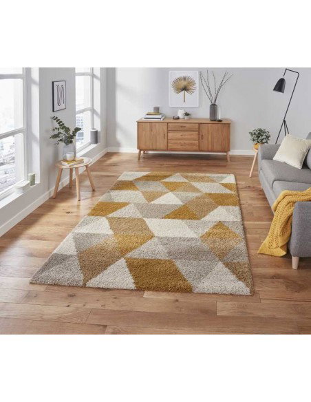 tappeto moderno Royal Nomadic 7611 Beige/Ochre