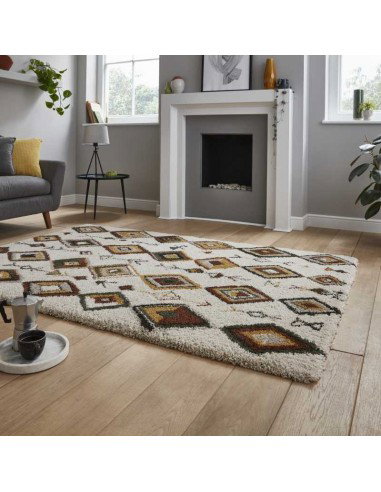 tappeto moderno Royal Nomadic A636 Beige/Multi