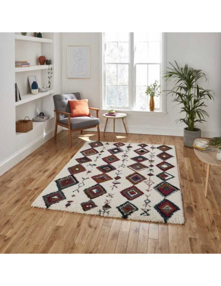 tappeto moderno Royal Nomadic A636 Cream/Multi