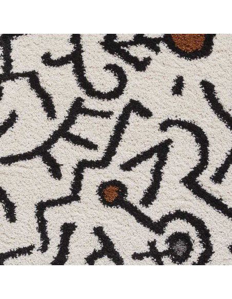 tappeto moderno Royal Nomadic A637 Cream/Black/Multi