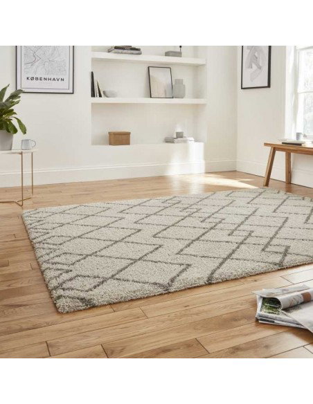 tappeto moderno Royal Nomadic A638 Cream/Grey