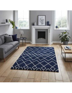 tappeto moderno Royal Nomadic A638 Navy 2