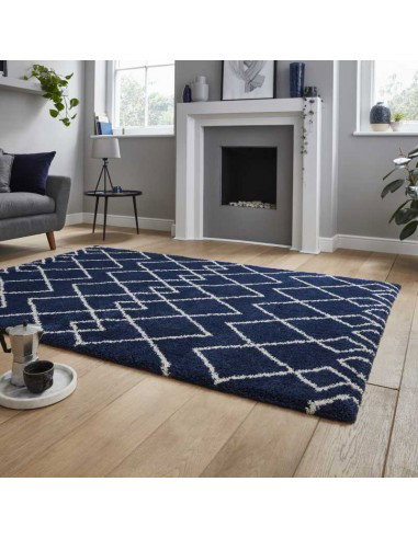 tappeto moderno Royal Nomadic A638 Navy