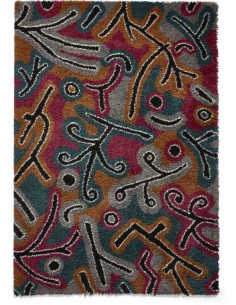 tappeto moderno Royal Nomadic A641 Dark Multi