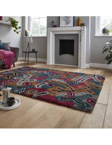 tappeto moderno Royal Nomadic A641 Dark Multi
