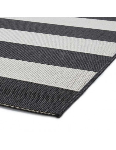 tappeto moderno Santa Monica 48644 Black/White