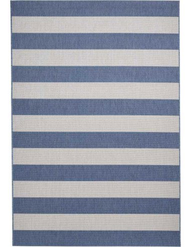 tappeto moderno Santa Monica 48644 Blue/Light Beige