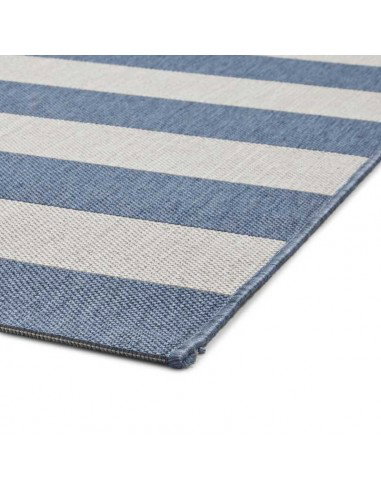 tappeto moderno Santa Monica 48644 Blue/Light Beige