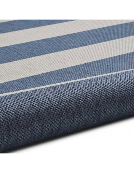 tappeto moderno Santa Monica 48644 Blue/Light Beige
